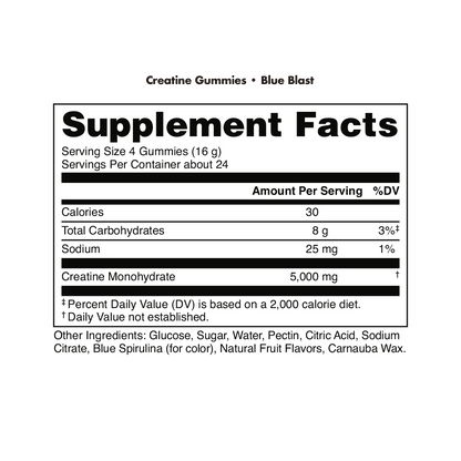 Bucked Up Creatine Gummies