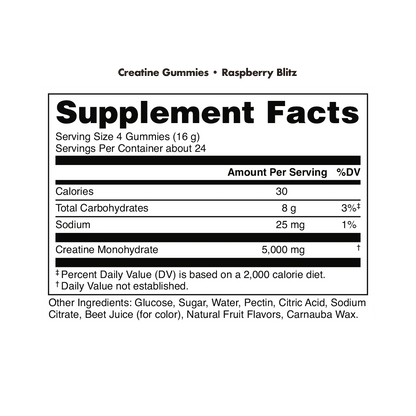 Bucked Up Creatine Gummies